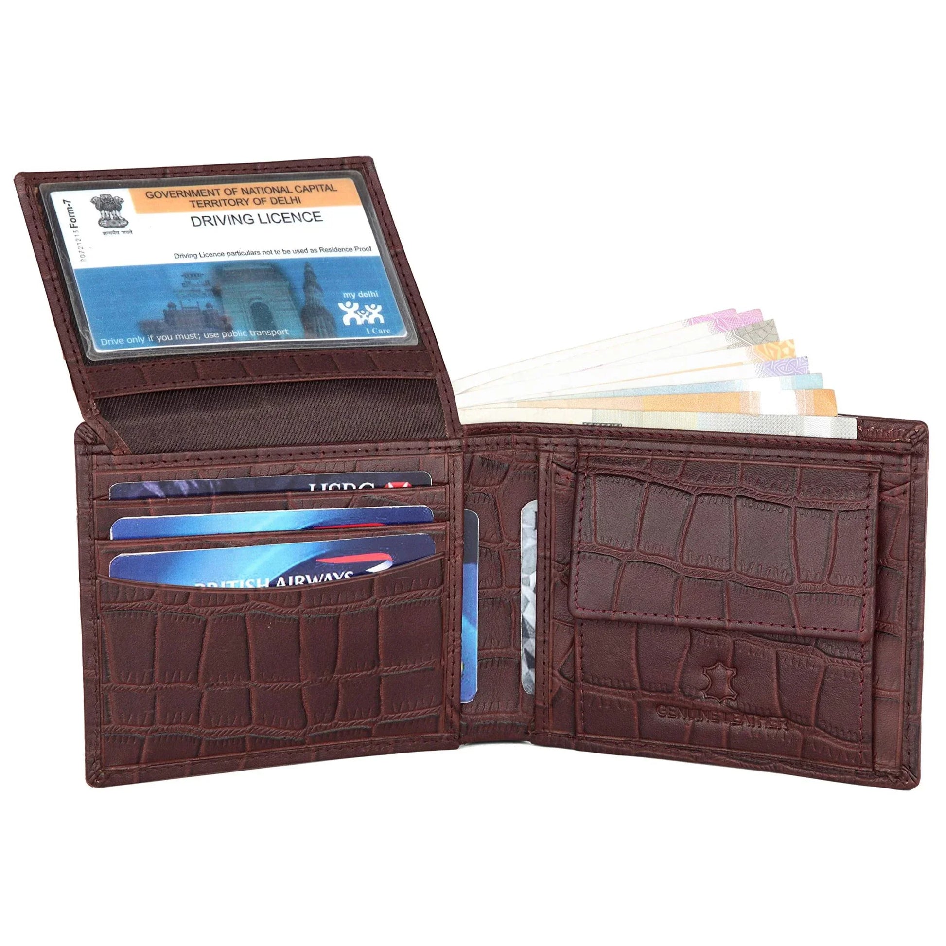 OSLO RFID Protected Leather Wallet for Men - WILDHORN