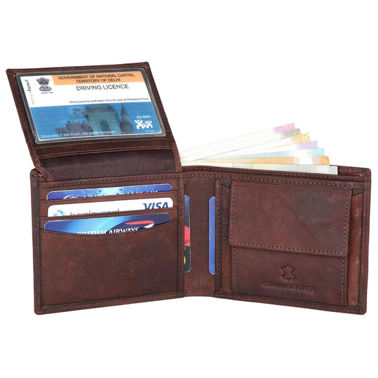 OSLO RFID Protected Leather Wallet for Men - WILDHORN