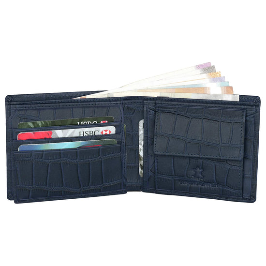 OSLO RFID Protected Leather Wallet for Men - WILDHORN
