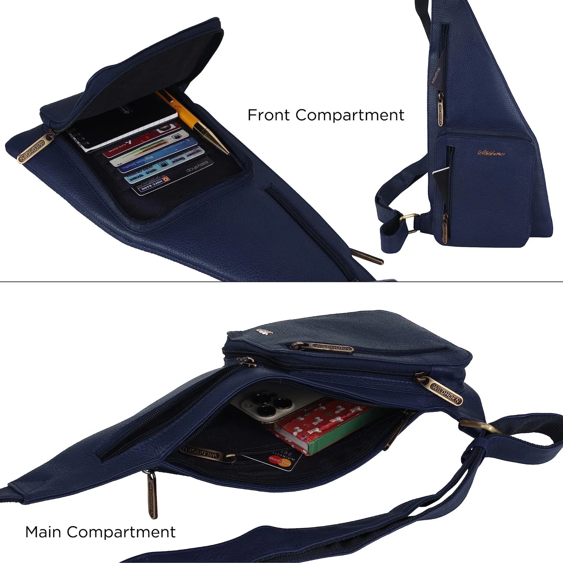 OTTAWA Crossbody Shoulder Chest Bag for Men & Women - WILDHORN