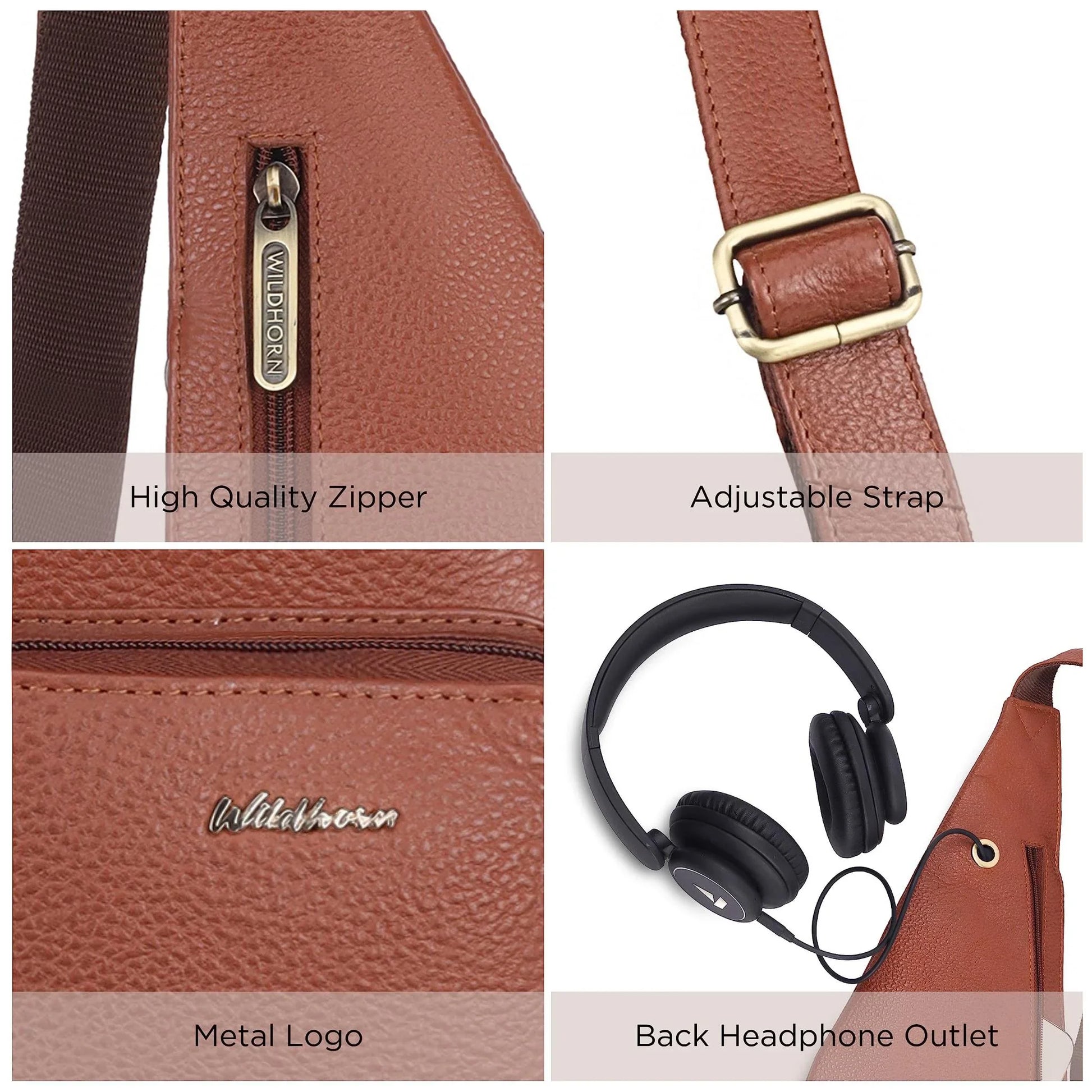 OTTAWA Crossbody Shoulder Chest Bag for Men & Women - WILDHORN