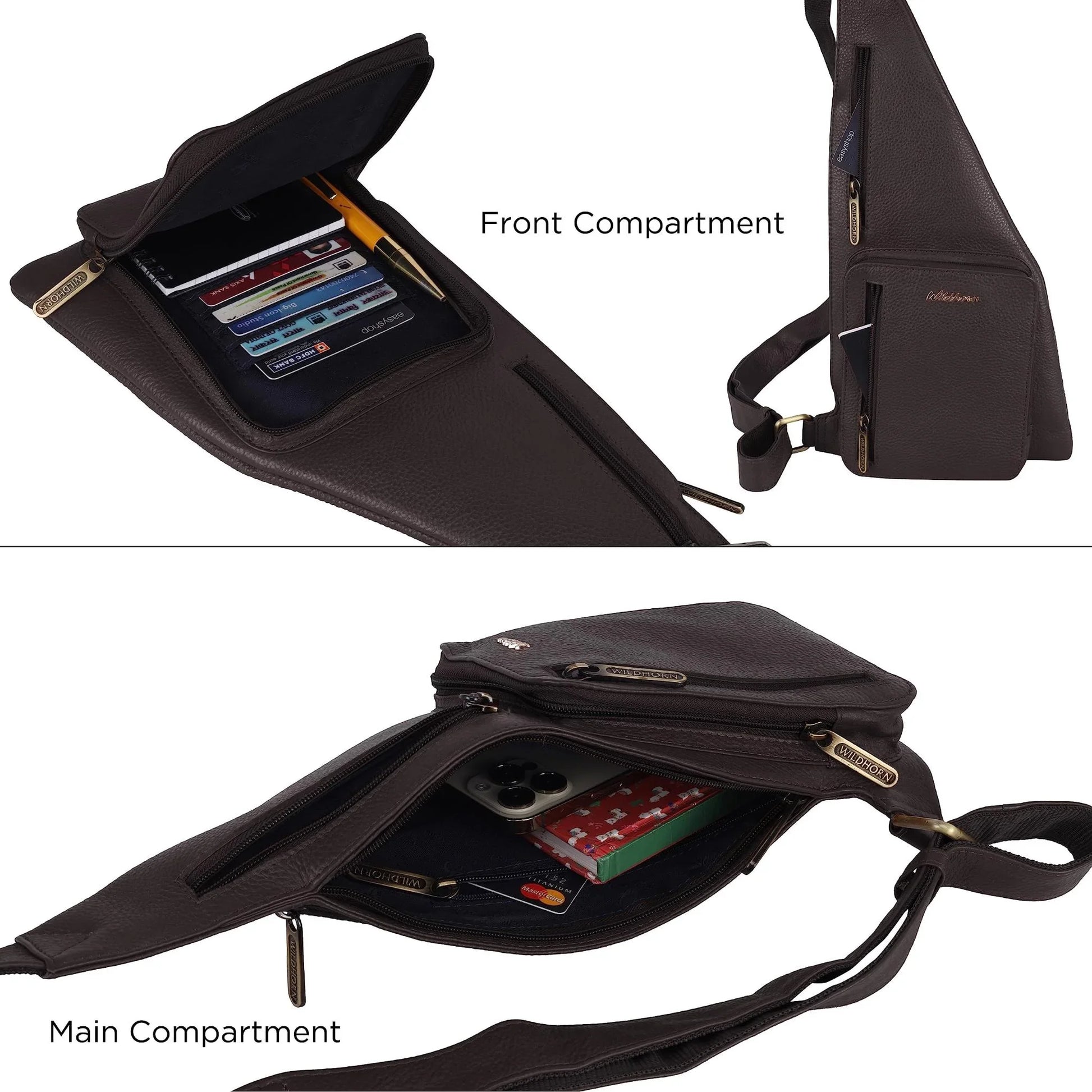 OTTAWA Crossbody Shoulder Chest Bag for Men & Women - WILDHORN