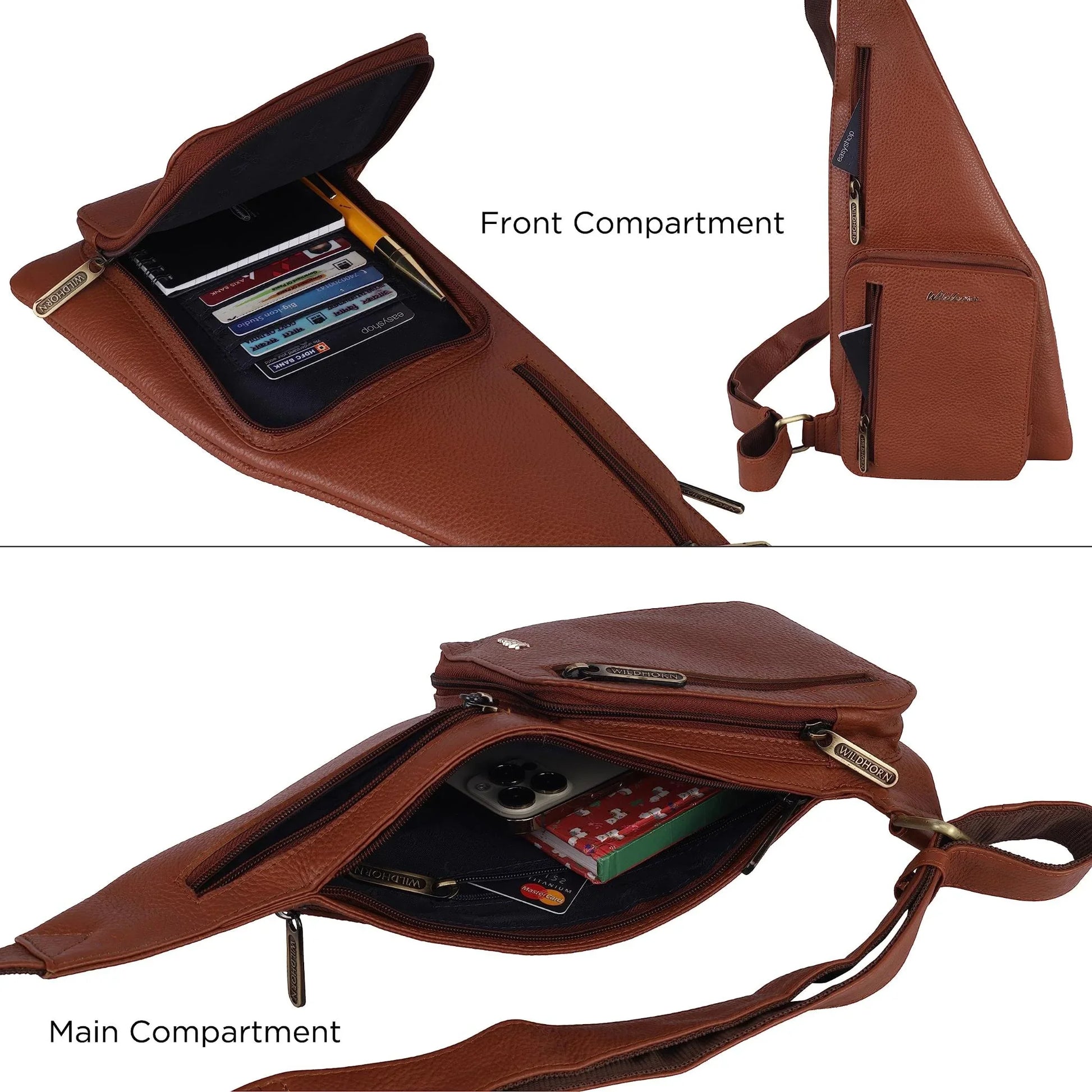OTTAWA Crossbody Shoulder Chest Bag for Men & Women - WILDHORN