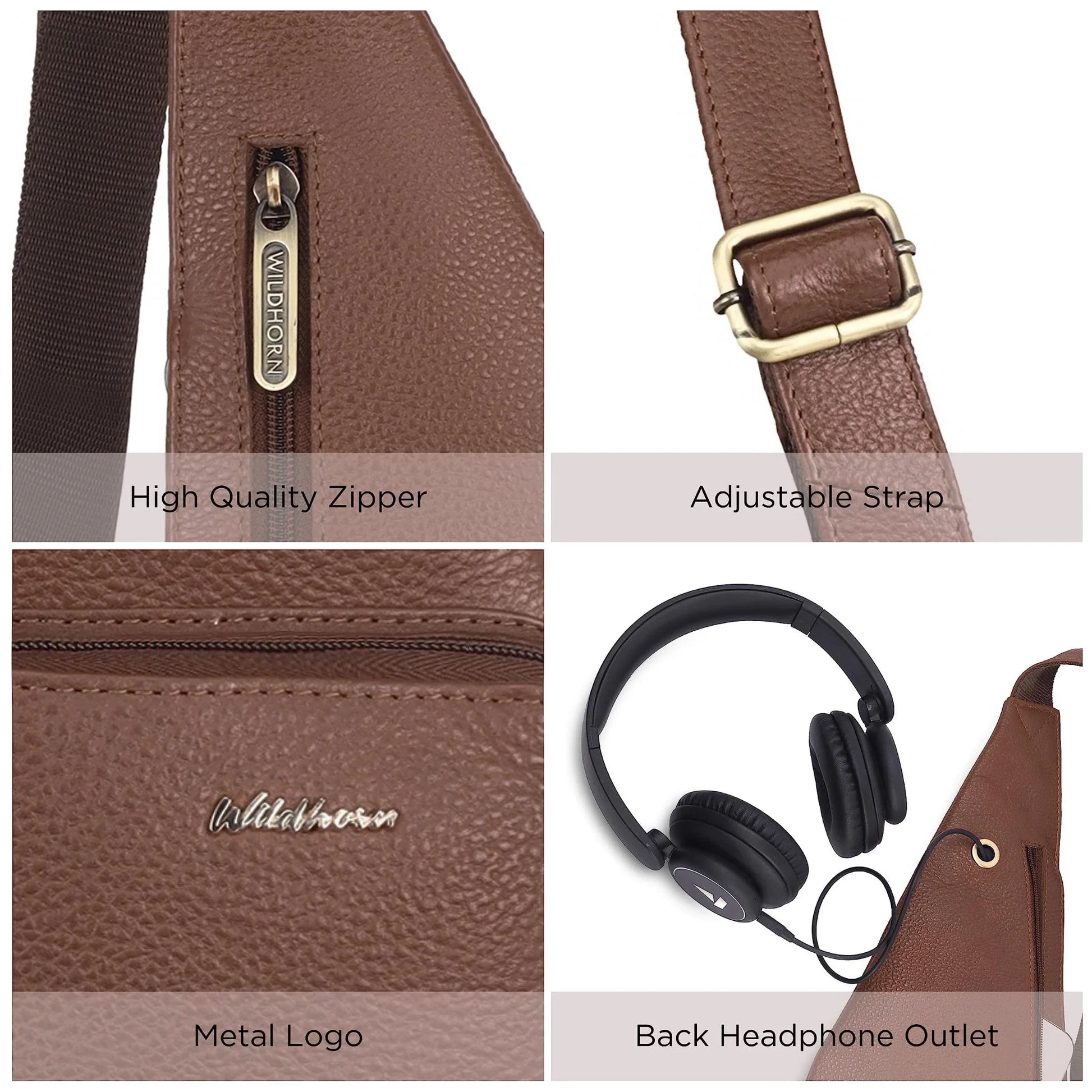 OTTAWA Crossbody Shoulder Chest Bag for Men & Women - WILDHORN