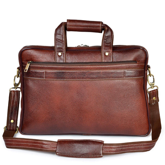 PENNYSYLVANIA Leather Laptop Messenger Bag for Men - WILDHORN