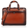 PRESCOTT Leather Laptop Messenger Bag for Men - WILDHORN