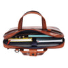 PRESCOTT Leather Laptop Messenger Bag for Men - WILDHORN