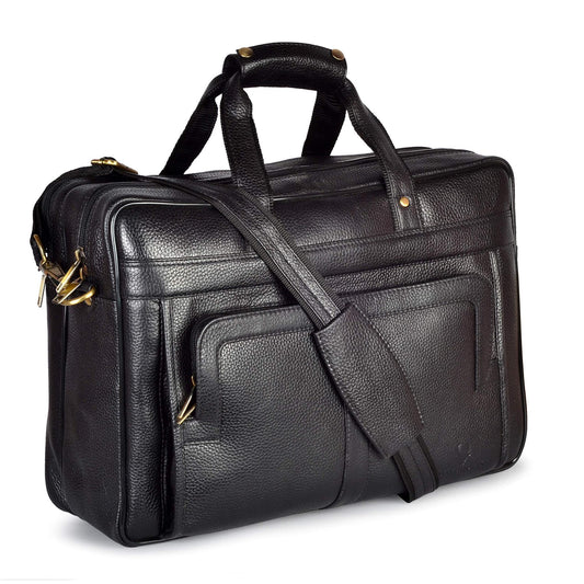 RHODE Leather Laptop Messenger Bag for Men - WILDHORN