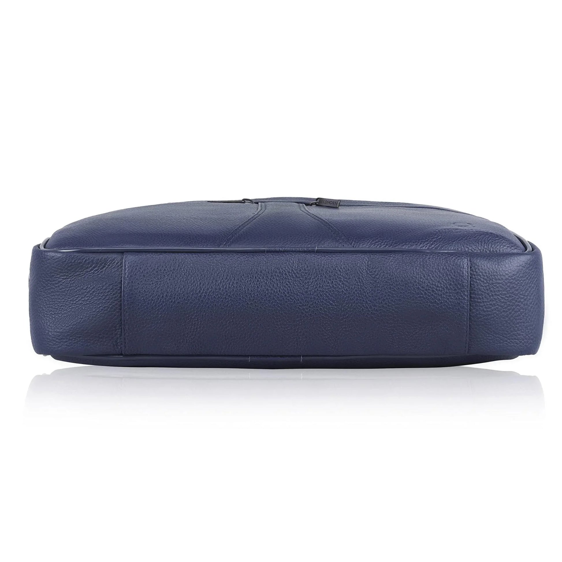 RICHMOND Leather Laptop Messenger Bag for Men - WILDHORN