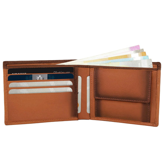 ROBERT RFID Protected Leather Wallet for Men - WILDHORN