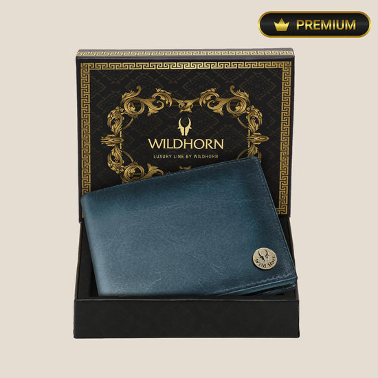 ROBERT RFID Protected Leather Wallet for Men - WILDHORN