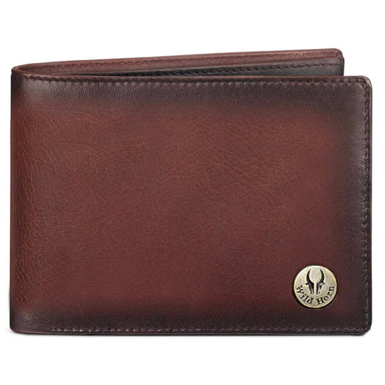 ROBERT RFID Protected Leather Wallet for Men - WILDHORN