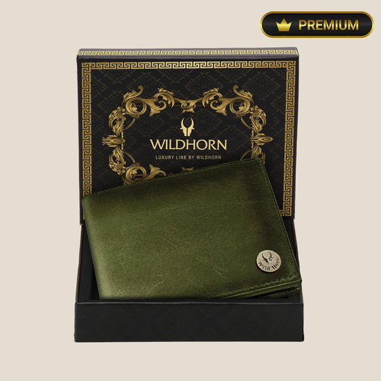 ROBERT RFID Protected Leather Wallet for Men - WILDHORN