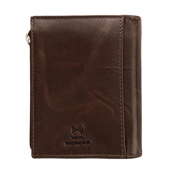 ROMAN RFID Protected Leather Wallet for Men - WILDHORN
