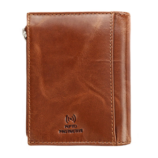 ROMAN RFID Protected Leather Wallet for Men - WILDHORN