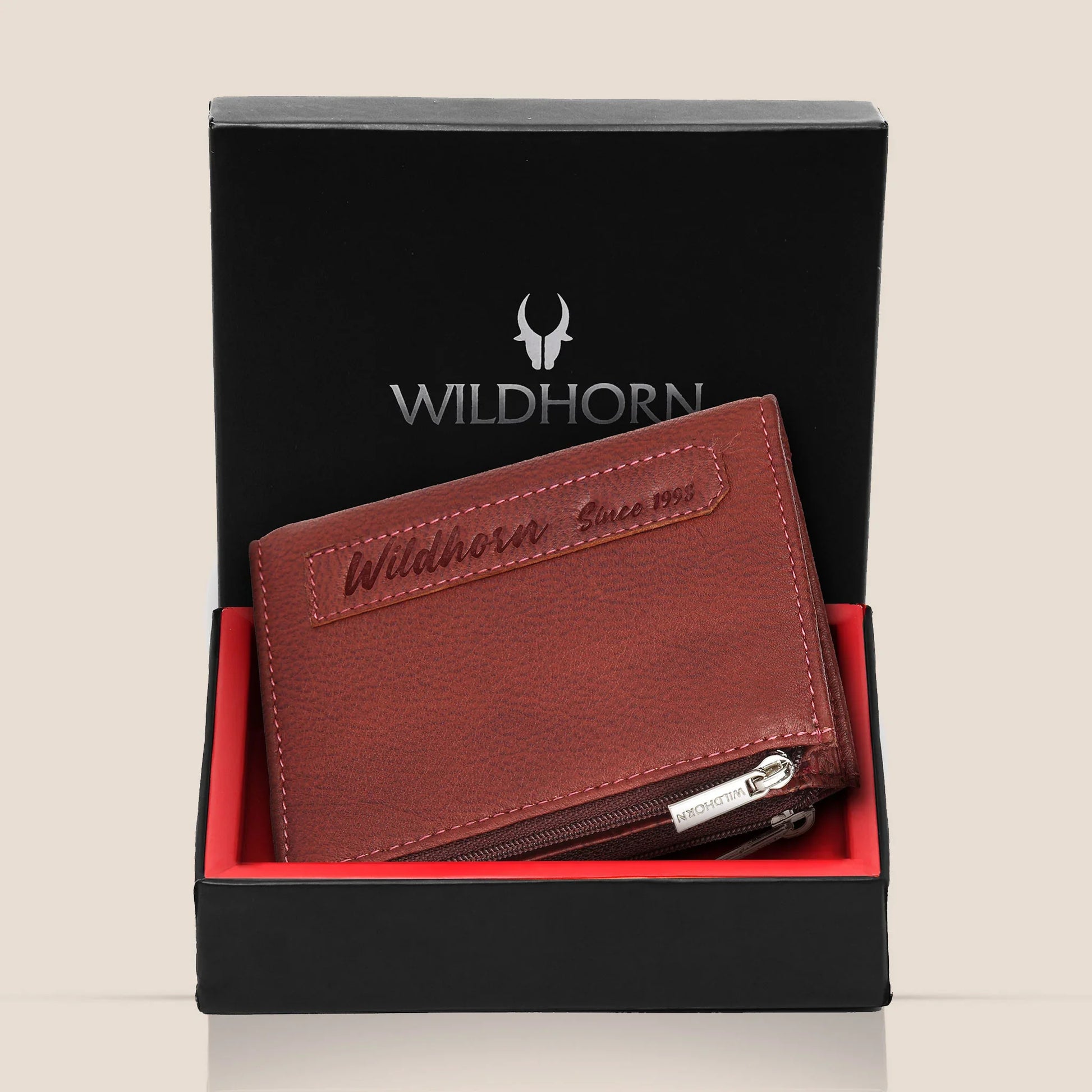 ROMAN RFID Protected Leather Wallet for Men - WILDHORN