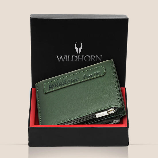 ROMAN RFID Protected Leather Wallet for Men - WILDHORN