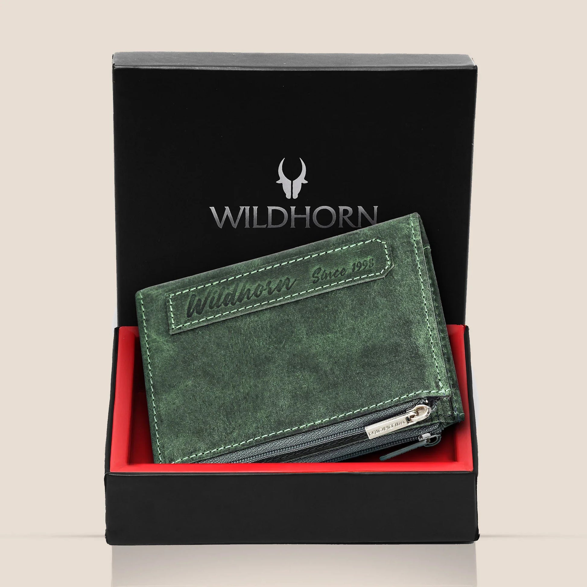 ROMAN RFID Protected Leather Wallet for Men - WILDHORN