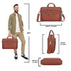 ROXTON Leather Laptop Messenger Bag for Men - WILDHORN