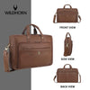 ROXTON Leather Laptop Messenger Bag for Men - WILDHORN