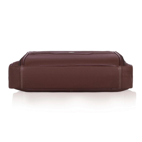 ROXTON Leather Laptop Messenger Bag for Men - WILDHORN