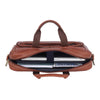 ROXTON Leather Laptop Messenger Bag for Men - WILDHORN