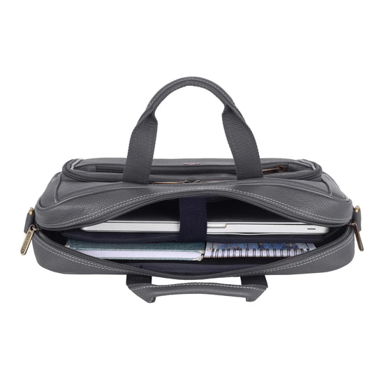 ROXTON Leather Laptop Messenger Bag for Men - WILDHORN