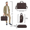 ROXTON Leather Laptop Messenger Bag for Men - WILDHORN