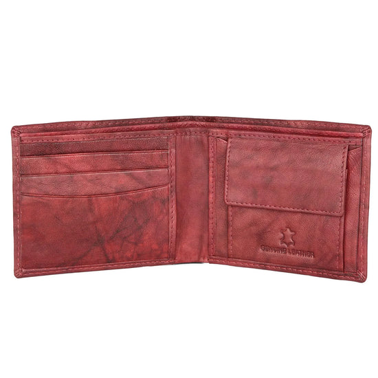SANDRO RFID Protected Leather Wallet for Men - WILDHORN