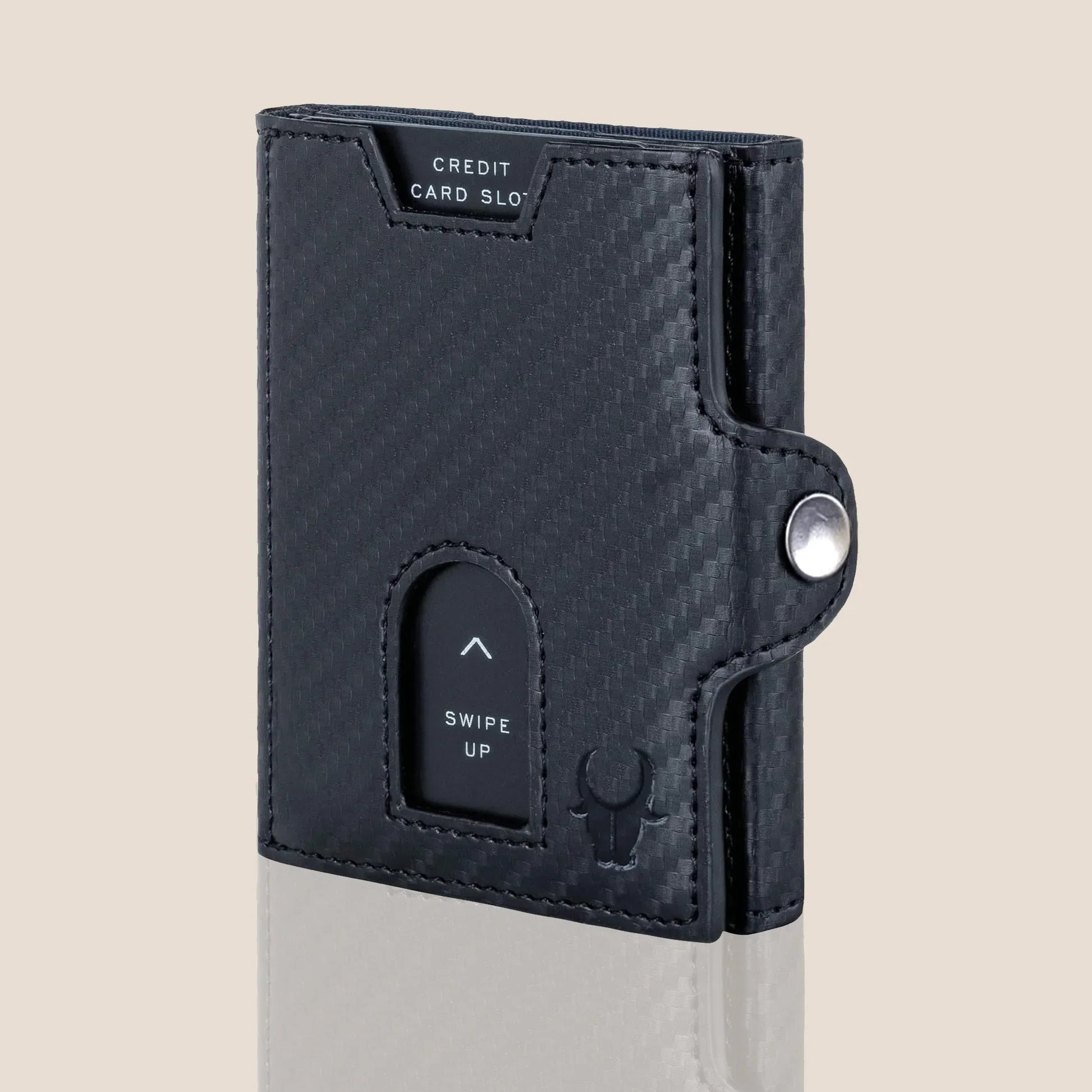 SEOL RFID Protected Unisex Carbon Fiber Leather Card Holder - WILDHORN