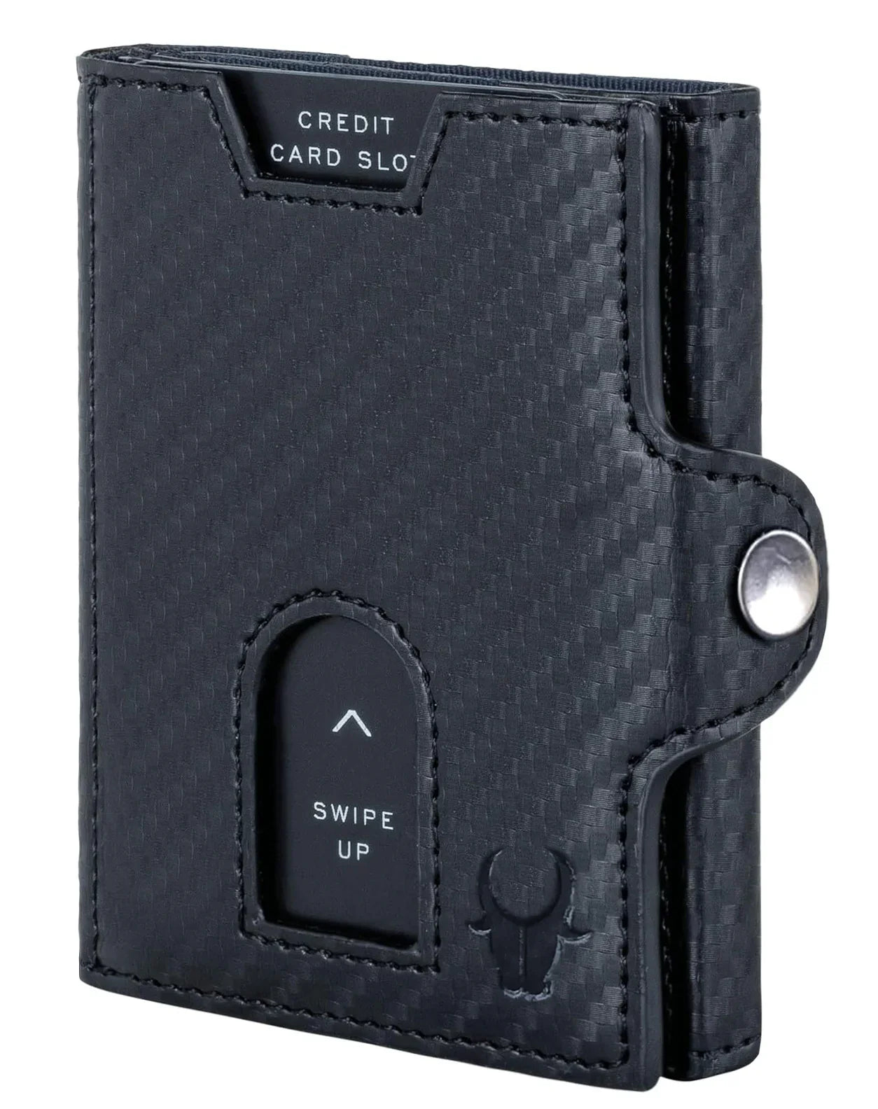 SEOL RFID Protected Unisex Carbon Fiber Leather Card Holder - WILDHORN