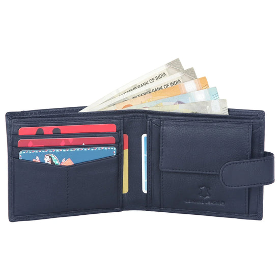 SEOUL RFID Protected Leather Wallet for Men - WILDHORN