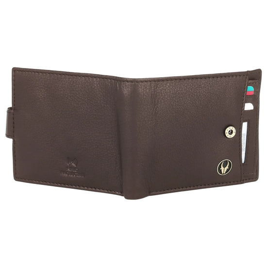SEOUL RFID Protected Leather Wallet for Men - WILDHORN