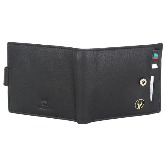 SEOUL RFID Protected Leather Wallet for Men - WILDHORN