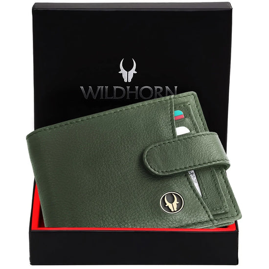 SEOUL RFID Protected Leather Wallet for Men - WILDHORN