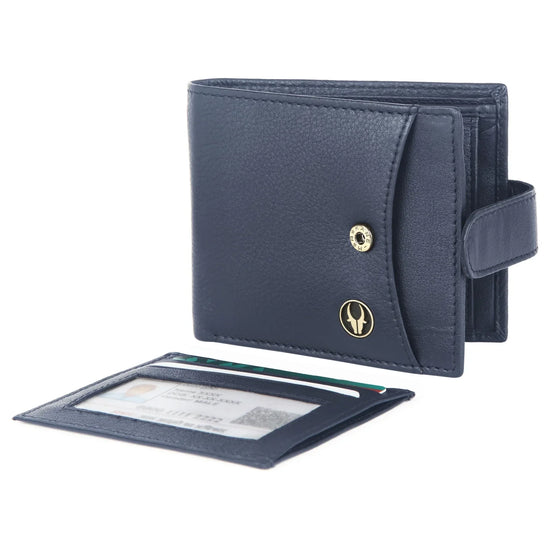 SEOUL RFID Protected Leather Wallet for Men - WILDHORN