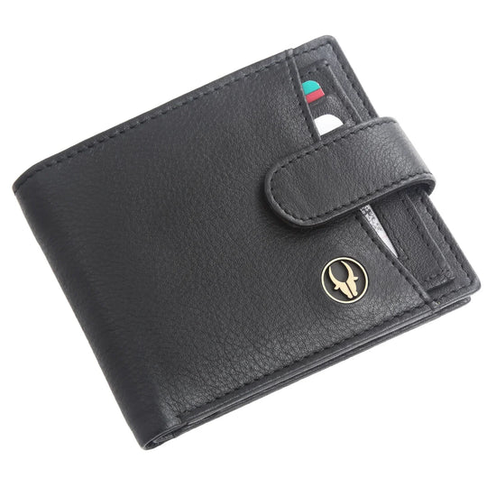 SEOUL RFID Protected Leather Wallet for Men - WILDHORN