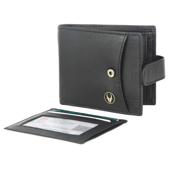 SEOUL RFID Protected Leather Wallet for Men - WILDHORN