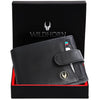 SEOUL RFID Protected Leather Wallet for Men - WILDHORN