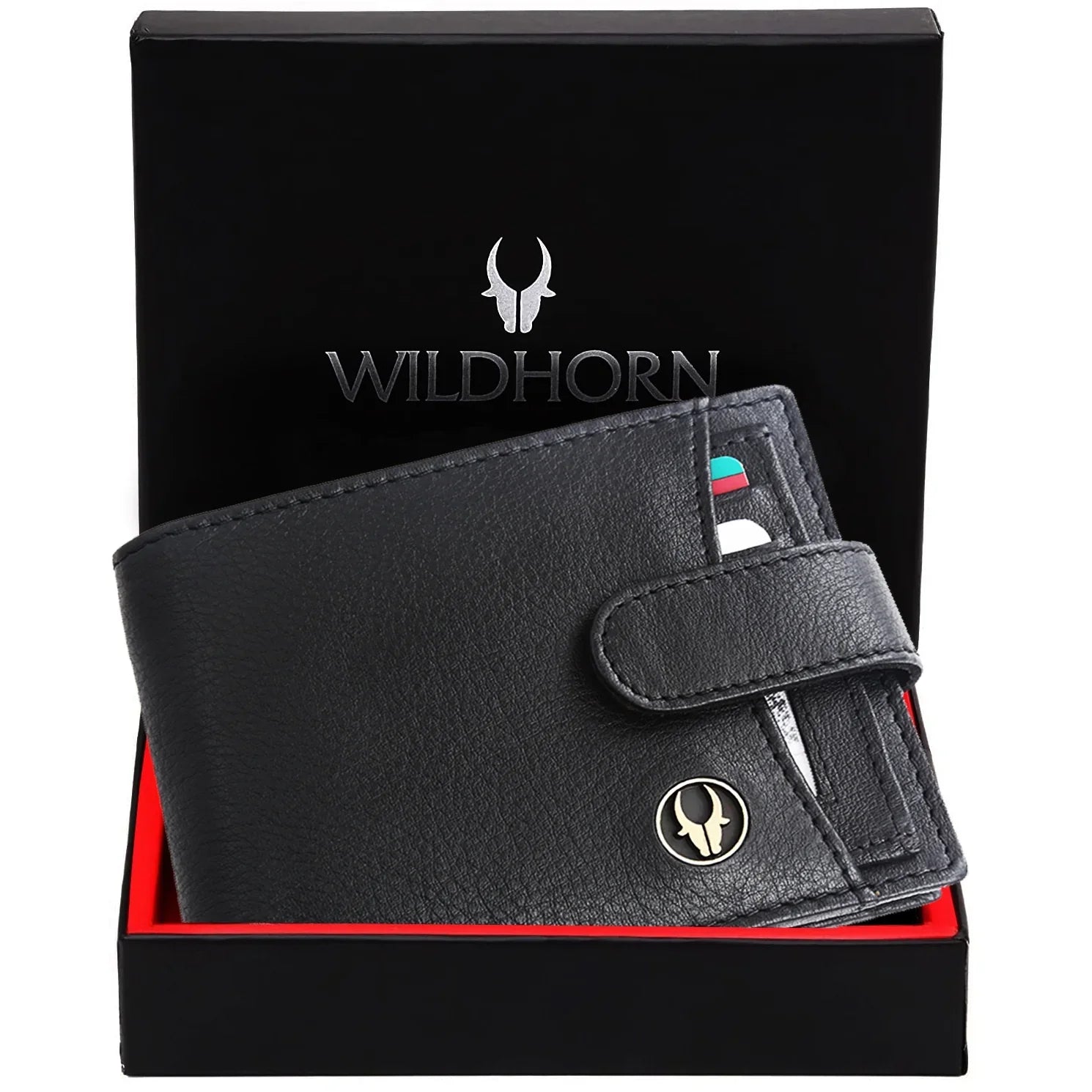 SEOUL RFID Protected Leather Wallet for Men - WILDHORN