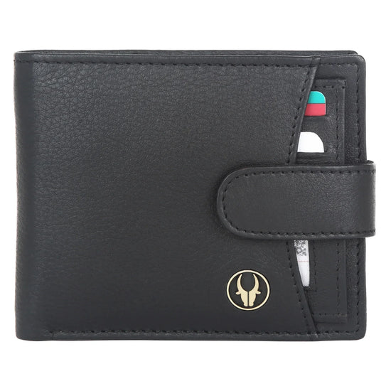 SEOUL RFID Protected Leather Wallet for Men - WILDHORN