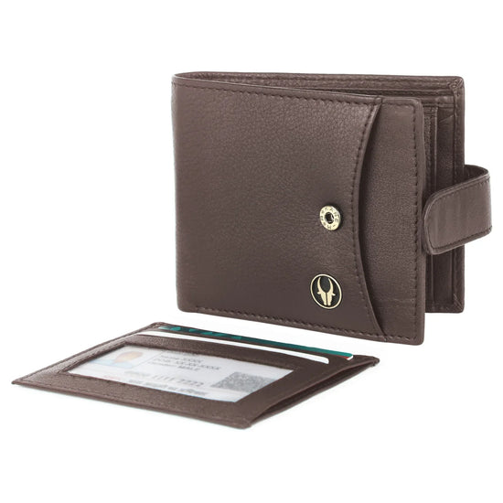 SEOUL RFID Protected Leather Wallet for Men - WILDHORN