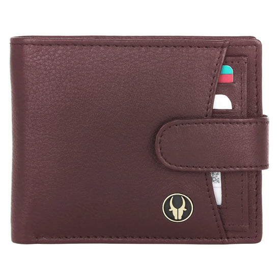 SEOUL RFID Protected Leather Wallet for Men - WILDHORN