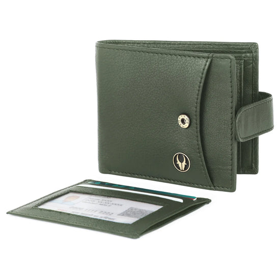 SEOUL RFID Protected Leather Wallet for Men - WILDHORN