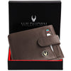 SEOUL RFID Protected Leather Wallet for Men - WILDHORN