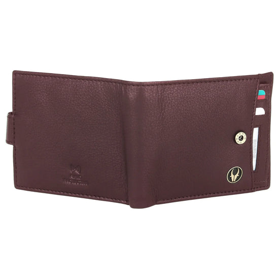 SEOUL RFID Protected Leather Wallet for Men - WILDHORN