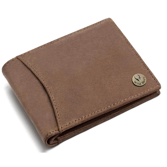 SHELBY RFID Protected Leather Wallet for Men - WILDHORN