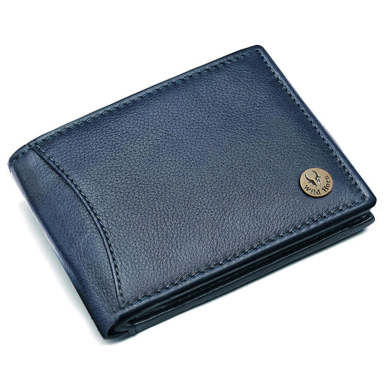 SHELBY RFID Protected Leather Wallet for Men - WILDHORN