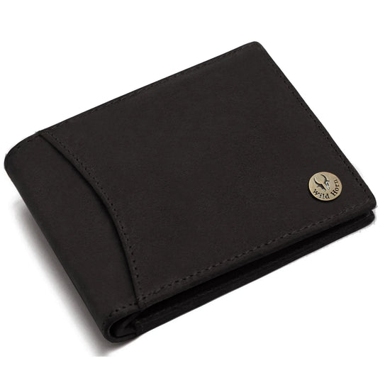 SHELBY RFID Protected Leather Wallet for Men - WILDHORN