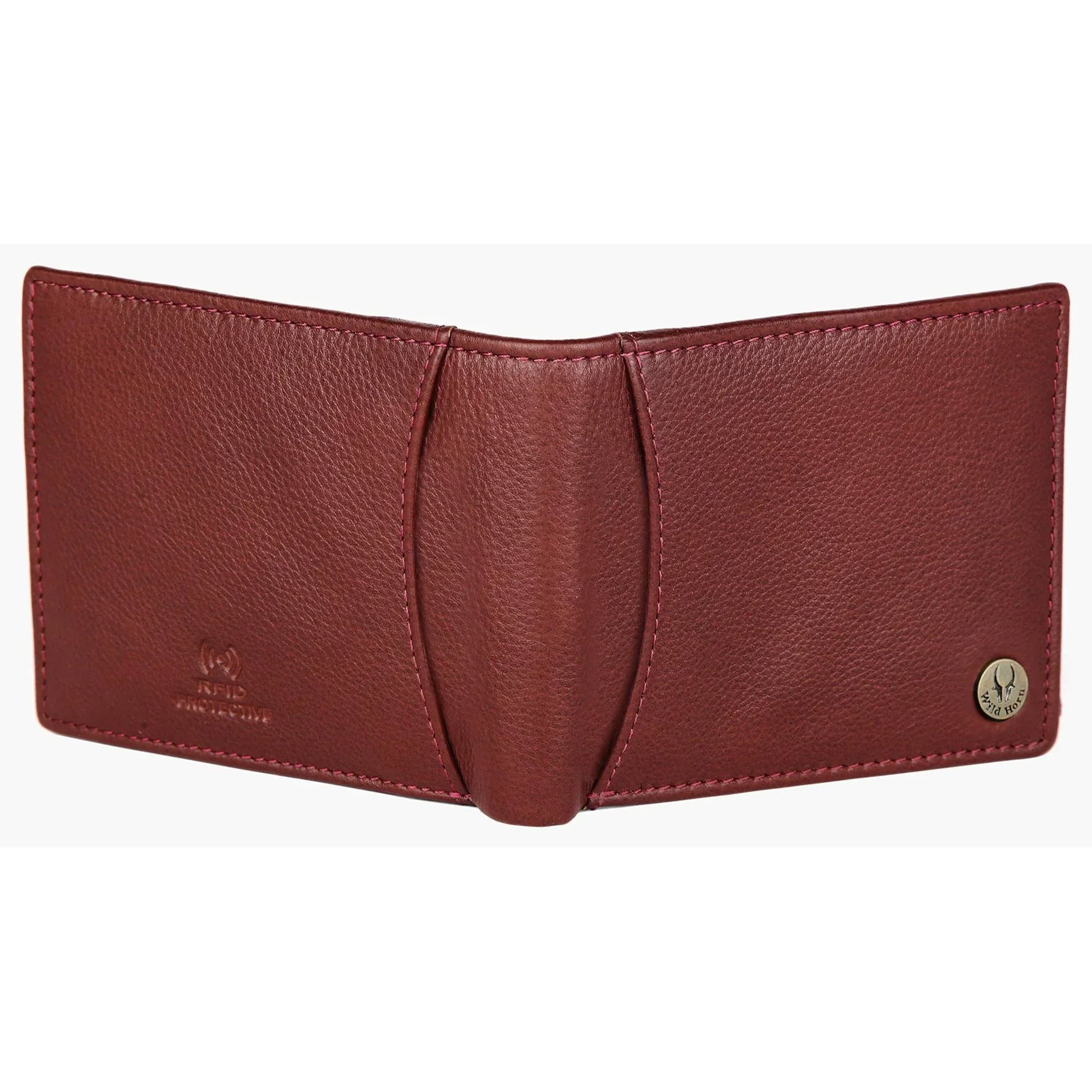 SHELBY RFID Protected Leather Wallet for Men - WILDHORN